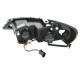 Μπροστινά Φανάρια Set Για Opel Astra G 97-04 ccfl Angel Eyes Μαύρα H1/H1 Sonar