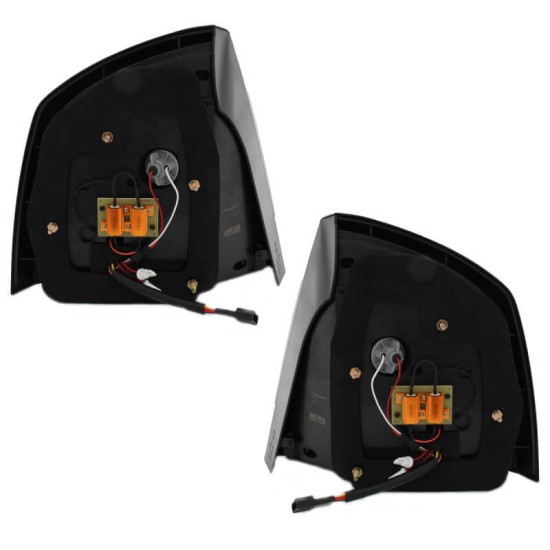 Πισινά Φανάρια Set Για Skoda Octavia 1Z 04-13 Sedan Led Black/Smoke LH Group
