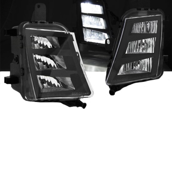 Προβολείς Ομίχλης Για VW Golf VII (7) 13-17 Gti Look Led 2 Τεμάχια
