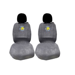 Πλατοκαθίσματα Μπροστινά Πετσέτα Tweety Γκρι 2 Τεμάχια 2712-51