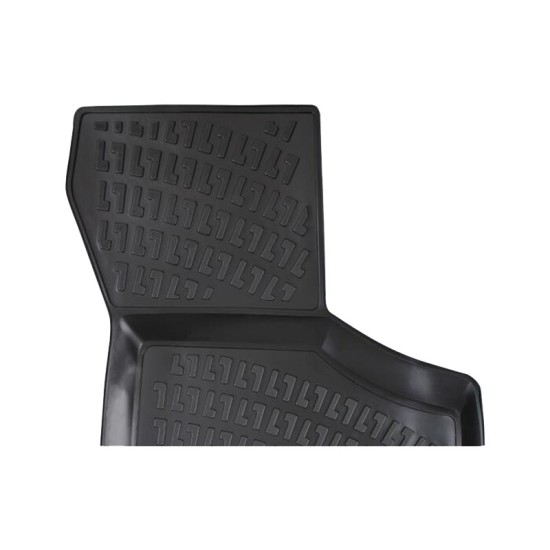Πατάκια Σκαφάκια 3D Από Λάστιχο TPE Για Audi A3 8P 2003-2012 Rizline 4 Τεμάχια Μαύρα