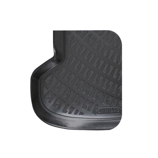 Πατάκια Σκαφάκια 3D Από Λάστιχο TPE Για Audi A3 8P 2003-2012 Rizline 4 Τεμάχια Μαύρα
