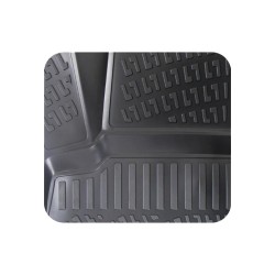 Πατάκια Σκαφάκια 3D Από Λάστιχο TPE Για Mercedes W176/W177/Β-CLΑSS W246/CLΑ/GLA  Rizline 4 Τεμάχια Μαύρα