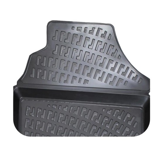 Πατάκια Σκαφάκια 3D Από Λάστιχο TPE Για Opel Vectra Β 1998-2002 Rizline 4 Τεμάχια Μαύρα