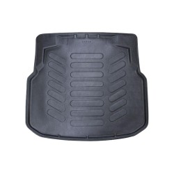 Πατάκι Πορτ-Παγκάζ 3D Σκαφάκι Από Πλαστικό TPE Για Mercedes-Benz C-Class W204 2007-2013 Μαύρο Rizline