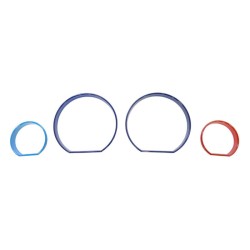 Δαχτυλίδια Καντράν Για Bmw 3 E46 98-05 Tri-Color ///M