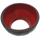 Κολάρο Σιλικόνης Tenzo-R Γωνία 90° Με Ruducer Από Φ76mm Σε Φ64mm Μαύρο-Κόκκινο