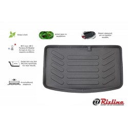 Πατάκι Πορτ-Παγκάζ 3D Σκαφάκι Από Λάστιχο TPE Για Hyundai i20 2009-2014 Μαύρο Rizline Πατάκι Πορτ-Παγκάζ 3D Σκαφάκι Από Λάστιχο TPE Για Hyundai i20 2009-2014 Μαύρο Rizline