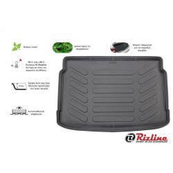 Πατάκι Πορτ-Παγκάζ 3D Σκαφάκι Από Λάστιχο TPE Για Peugeot 207 2006-2014 Μαύρο Rizline Πατάκι Πορτ-Παγκάζ 3D Σκαφάκι Από Λάστιχο TPE Για Peugeot 207 2006-2014 Μαύρο Rizline