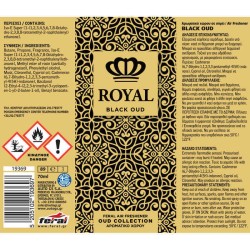 Αρωματικό Αυτοκινήτου Spray Feral Royal Collection Black Oud 70ml