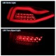 Πισινά Φανάρια Set Για Mercedes-Benz ML W164 05-08 Full Led Bar Κόκκινο/Φιμέ JunYan
