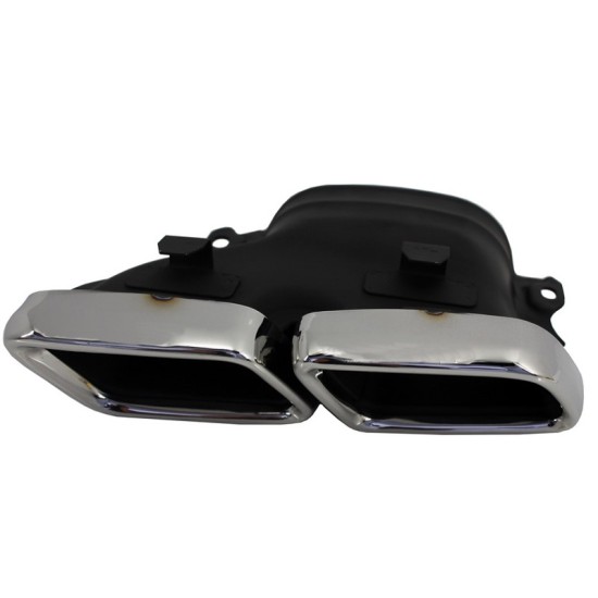 Μπούκες Εξάτμισης Για Mercedes-Benz C-Class W205 / E-Class W213 / S-Class W222 / GLE C292 / GLE W166 / GLC W253 Amg Look 2 Τεμάχια