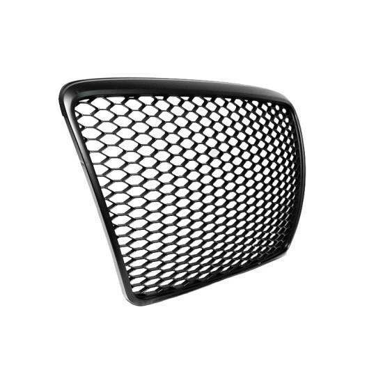 Μάσκα Για Audi A6 4F C6 04-11 RS6 Look Κυψελωτή Μαύρο Ματ 1 Τεμάχιο
