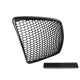 Μάσκα Για Audi A6 4F C6 04-11 RS6 Look Κυψελωτή Μαύρο Ματ 1 Τεμάχιο