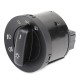Διακόπτης Φώτων Με Προβολείς Για Seat Mii 12+ / Alhabra 10+ / VW New Beetle 16+ / Golf V 04-08, VI 08-13 , Jetta 05-10 , Up 16-19 , Touran 03-15 , Tiguan 11-16 , Transporter 03-19 , Amarok 16+  Μαύρο 10 Pin