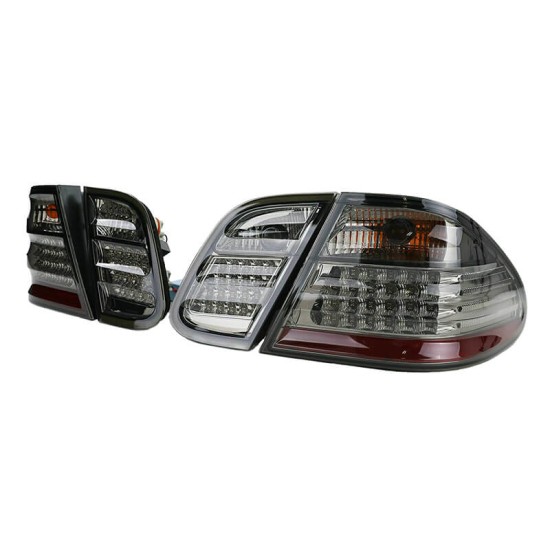 Πισινά Φανάρια Set Για Mercedes-Benz CLK W208 97-02 Led Φιμέ Eagle Eyes