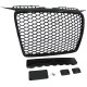 Μάσκα Για Audi A3 8P 05-08 RS3 Look Κυψελωτή Γυαλιστερό Μαύρο 1 Τεμάχιο