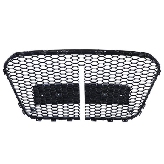 Μάσκα Για Audi A6 4G C7 11-15 RS6 Look Κυψελωτή Γυαλιστερό Μαύρο 1 Τεμάχιο