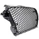 Μάσκα Για Audi A3 8V 12-16 RS3 Look Κυψελωτή Γυαλιστερό Μαύρο 1 Τεμάχιο