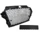 Μάσκα Για Audi A3 8V 12-16 RS3 Look Κυψελωτή Γυαλιστερό Μαύρο 1 Τεμάχιο