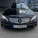 Μπροστινά Φανάρια Set Για Mercedes-Benz C-Class W204 07-10 DRL Tube Lights W222 Look Dynamic Φλας Μαύρα H9/H9 Με Μοτέρ JunYan