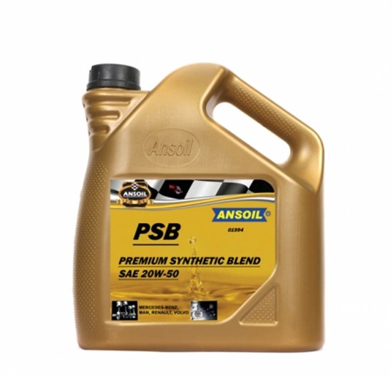 Λάδι - Λιπαντικό Κινητήρα Ansoil E7 PSB 20W-50 Ημισυνθετικό 4Lt