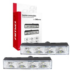 DRL Set Φώτα Ημέρας Universal DRL 540 Pro 12-24 Volt 6 Watt 125 x 24 x 47mm 2 Τεμάχια DRL Set Φώτα Ημέρας Universal DRL 540 Pro 12-24 Volt 6 Watt 125 x 24 x 47mm 2 Τεμάχια