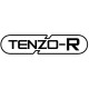 Κολάρο Σιλικόνης Tenzo-R Γωνία 180* Φ76/76mm 125+125mm Μαύρο-Κόκκινο