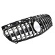 Μάσκα Για Mercedes-Benz A-Class W176 12-15 GT Amg Panamericana Look Μαύρο/Χρώμιο 1 Τεμάχιο
