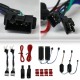 Πισινά Φανάρια Set Για Bmw 3 E90 05-08 Led Bar Κόκκινο/Φιμέ JunYan