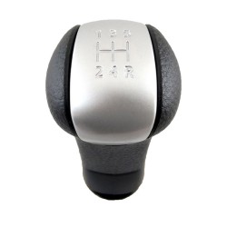 Πόμολο Λεβιέ Ταχυτήτων Μαρκέ Μαύρο/Χρώμιο Για Nissan Qashqai J10 Με 5 Ταχύτητες GK1601