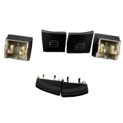 Ανταλλακτικά Για Αριστερό Διακόπτη Ηλεκτρικών Παραθύρων Για Mercedes C-Class W204/ E-Class W212 2 Τεμάχια EK0017