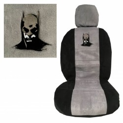 Καλύμματα Μπροστινών Καθισμάτων Πετσέτα Batman Γκρι/Μαύρο 4 Τεμάχια 2619611
