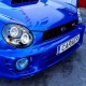 Μπροστινά Φανάρια Set Για Subaru Impreza 00-03 Angel Eyes & Led Μαύρα H1/H1 Manual JunYan