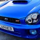 Μπροστινά Φανάρια Set Για Subaru Impreza 00-03 Angel Eyes & Led Μαύρα H1/H1 Manual JunYan