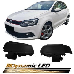 Φλας Καθρέπτη Για Vw Polo 6R 6C 09-17 Dynamic Led Canbus Μαύρο/Φιμέ 2 Τεμάχια Φλας Καθρέπτη Για Vw Polo 6R 6C 09-17 Dynamic Led Canbus Μαύρο/Φιμέ 2 Τεμάχια