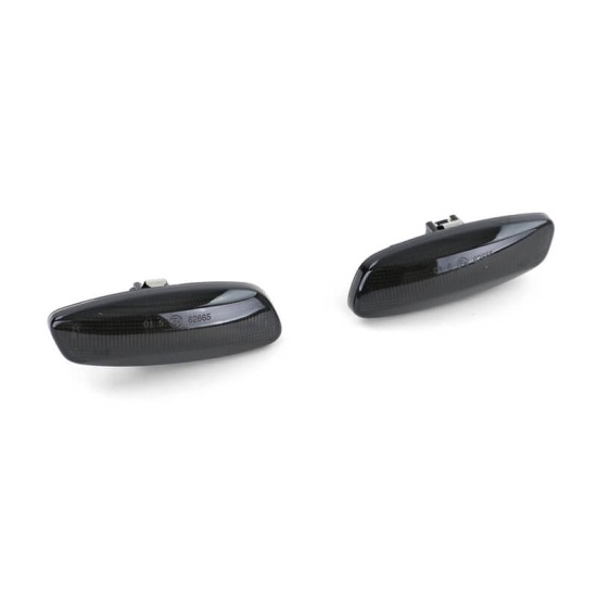 Φλας Καθρέπτη Για Peugeot 207/ 308 / 3008 / 5008 RCZ / Citroen C3 /DS3 / DS4/ C5 Dynamic Mαύρο 2 Τεμάχια