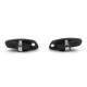 Φλας Καθρέπτη Για Peugeot 207/ 308 / 3008 / 5008 RCZ / Citroen C3 /DS3 / DS4/ C5 Dynamic Mαύρο 2 Τεμάχια