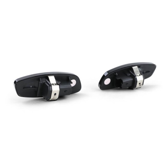 Φλας Καθρέπτη Για Peugeot 207/ 308 / 3008 / 5008 RCZ / Citroen C3 /DS3 / DS4/ C5 Dynamic Mαύρο 2 Τεμάχια
