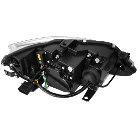 Μπροστινά Φανάρια Set Για Seat Ibiza 6J 08-12 DRL Χρωμίου H1/H1 Sonar