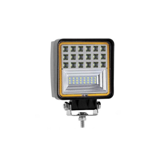 Προβολέας Εργασίας 42Led Τετράγωνος 110mm x 110mm 45W Combo 9-36V AWL12 Amio