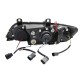 Μπροστινά Φανάρια Set Για Bmw Z3 95-02 ccfl Angel Eyes Χρωμίου H1/H1 Sonar