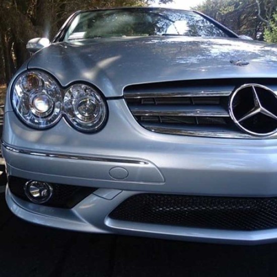 Μπροστινά Φανάρια Set Για Mercedes-Benz CLK W209 03-10 Projectors Χρωμίου H7/H7 Με Ρυθμιστή Αέρος Depo