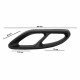 Καπάκια Μαύρα Για Μπούκες Εξάτμισης Amg Look Για Mercedes-Benz W212 FL / W166 C292 / W117 / W205 / X253 / W253