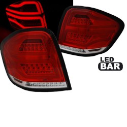Πισινά Φανάρια Set Για Mercedes-Benz ML W164 05-08 Full Led Bar Κόκκινο/Crystal JunYan Πισινά Φανάρια Set Για Mercedes-Benz ML W164 05-08 Full Led Bar Κόκκινο/Crystal JunYan