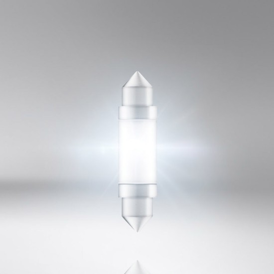 Λάμπα Led Σωληνωτή  41mm C5W SV8.5-8 12volt 0.6 watt 6000k Osram 6413DWP-01B 1 Τεμάχιο