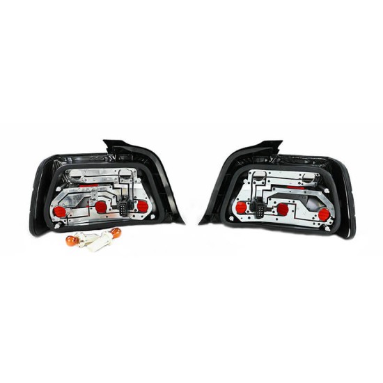 Πισινά Φανάρια Set Για Bmw 3 E36 Sedan 90-99 Smoke Depo