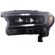 Μπροστινά Φανάρια Set Για Ford Ranger 15-20 DRL Dynamic Start Up Μαύρα Full Led Με Μοτέρ VLand