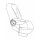 Κονσόλα Χειροφρένου Τεμπέλης Armster OE1 Για Ford Transit Connect 2018+ Χωρίς Εργοστασιακό Τεμπέλη Μαύρο Χρώμα