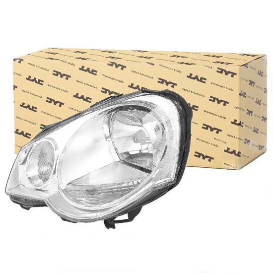 Φανάρι Μπροστινό Αριστερό Για Vw Polo 9N3 05-09 H7/H1 With Motor Depo TYC